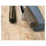 Lot of (2) 1" HSS Chucking Reamers