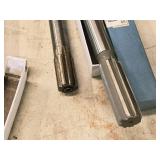 Lot of (2) 1" HSS Chucking Reamers