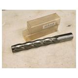 HSS-CO 4 Flute Roughing End Milling Bit - 1x1x4x6-1/2 404-9064 with Case