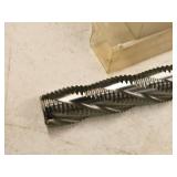 HSS-CO 4 Flute Roughing End Milling Bit - 1x1x4x6-1/2 404-9064 with Case