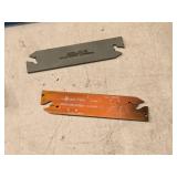 Lot of (2) Indexable Deep Parting Blades