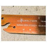 Lot of (2) Indexable Deep Parting Blades