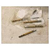 Lot of (4) High Speed Spiral Taps - 3/8-16, 5/16-18