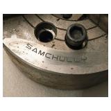 Samchully 3-Jaw Self-Centering Chuck 5" x 6 1/2" 14K005H HS-06V1
