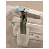 Lot of (3) ALU-POWER 3-Flute End Mill - 3/8x3/8x1x2-1/2