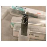 Lot of (3) ALU-POWER 3-Flute End Mill - 3/8x3/8x1x2-1/2