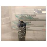 Lot of (4) ALU-POWER 3-Flute End Mill - 1/2x1/2x1-1/4x3"