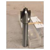 Lot of (2) Allied Machine & Engineering HSS Corner Rounding End Mill - 1/8x3/8x5/8x3