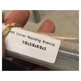 Lot of (2) Allied Machine & Engineering HSS Corner Rounding End Mill - 1/8x3/8x5/8x3