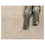 Lot of (6) Carbide Tipped Straight Plunge