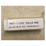 Lot of (10) Shars - 3/8 4 Flute Single Sided Rouging End Mill