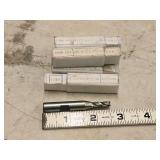Lot of (6) - 1/4 4 Flute Single Side Roughing End Mill