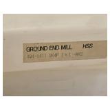 Lot of (3) 4 Flute Double Sided HSS Ground End Mill - 1x1-M42