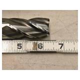 Lot of (2) - 7/8 4 Flute Double Sided HSS Ground End Mill