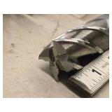 Lot of (2) - 7/8 4 Flute Double Sided HSS Ground End Mill