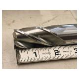 Lot of (2) - 7/8 4 Flute Double Sided HSS Ground End Mill
