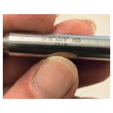 Lot of (4) 4 Flute Double Sided End Mill - 3/16x3/8 (x1), 5/16x3/8 (x2), 3/8x3/8 (x1)