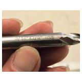 Lot of (4) 4 Flute Double Sided End Mill - 3/16x3/8 (x1), 5/16x3/8 (x2), 3/8x3/8 (x1)