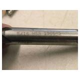 Lot of (4) 4 Flute Double Sided End Mill - 7/64, 1/8, 3/16, 5/16