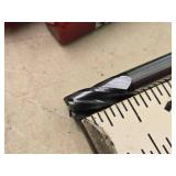 Lot of (4) - 1/4 4 Flute Altin Coated Double Sided End Mill