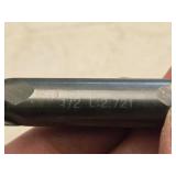 Lot of (6) Double Sided End Mill - 3/16, 1/4, 3/8 (x2), 1/2 (x2)