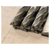 Lot of (3) - 1/2 4 Flute Double Sided Cobalt End Mill