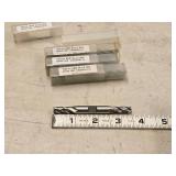 Lot of (4) 4 Flute Double Sided HSS End Mill - 5/16x3/8