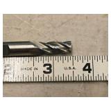 Lot of (4) 4 Flute Double Sided HSS End Mill - 5/16x3/8