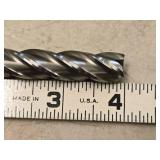 Lot of (4) HSS-Co 4 Flute Single Sided End Mill - 1/2x1/2x2x4 404-9414