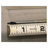 Lot of (3) 60-degree HSS Center Drill - No. 2x5"