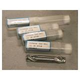 Lot of (4) 4 Flute Double-Sided Carbide End Mill - 1/2