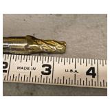 Lot of (4) Addison - 1/4 4 Flute Double-Sided End Mill