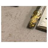 Lot of (4) Addison - 1/4 4 Flute Double-Sided End Mill