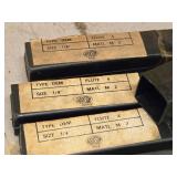 Lot of (4) Addison - 1/4 4 Flute Double-Sided End Mill