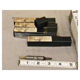 Lot of (4) Addison - 1/8 4 Flute Double-Sided End Mill