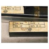 Lot of (4) Addison - 1/8 4 Flute Double-Sided End Mill