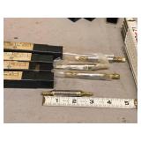 Lot of (4) Addison 4 Flute Double-Sided End Mill - 1/8, 1/4, 3/16 (x2)