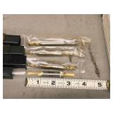 Lot of (4) Addison 4 Flute Double-Sided End Mill - 1/8, 1/4, 3/16, 5/16