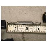 Lot of (4) Addison 2 Flute Double Sided End Mill - 3/8, 1/2 (x3)