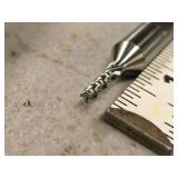 Lot of (3) HSS 4 Flute Double Sided End Mill - 1/8x3/8