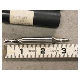 Lot of (3) HSS 2 Flute Double Sided End Mill - 3/16x3/8