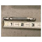 Lot of (4) HSS 2 Flute Double Sided End Mill - 5/16x3/8
