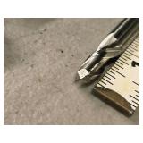 Lot of (4) HSS 2 Flute Double Sided End Mill - 5/16x3/8