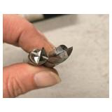 Lot of (4) HSS Double Sided End Mill - 4 Flute 3/8x3/8 (x3), 2 Flute 3/8x3/8 (x1) - 5/16x3/8