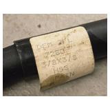 Lot of (4) HSS Double Sided End Mill - 4 Flute 3/8x3/8 (x3), 2 Flute 3/8x3/8 (x1) - 5/16x3/8