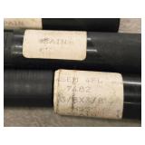 Lot of (4) HSS Double Sided End Mill - 4 Flute 3/8x3/8 (x3), 2 Flute 3/8x3/8 (x1) - 5/16x3/8