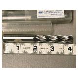 Lot of (6) Allied Machine & Engineering Premium Cobalt 4 Flute Roughing End Mill - 1/2x1/2x2x4"