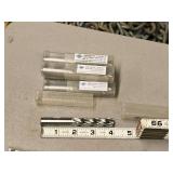 Lot of (7) Allied Machine & Engineering Premium Cobalt 4 Flute Roughing End Mill - 1/2x1/2x2x4"