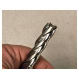 Lot of (7) Allied Machine & Engineering Premium Cobalt 4 Flute Roughing End Mill - 1/2x1/2x2x4"