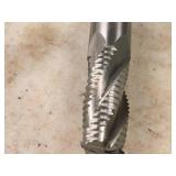 Lot of (2) HSS Co-8% Cobalt 4 Flute Roughing End Mill 724-0185